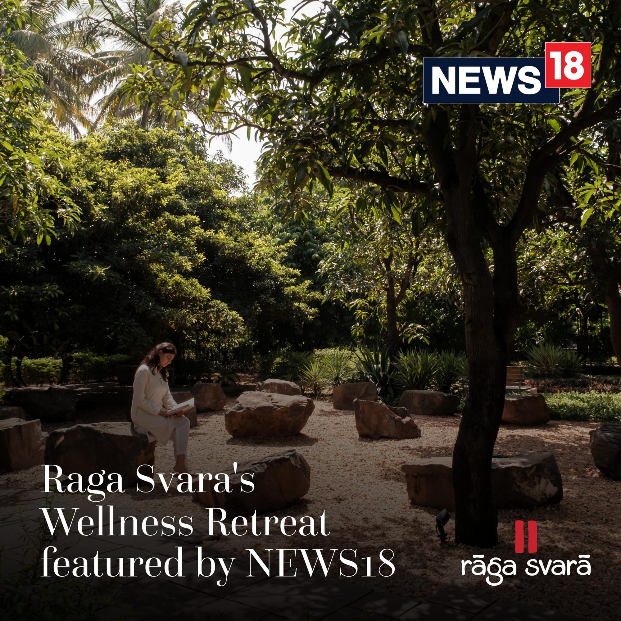 Raga Svara's Wellness Retreat featured by News18