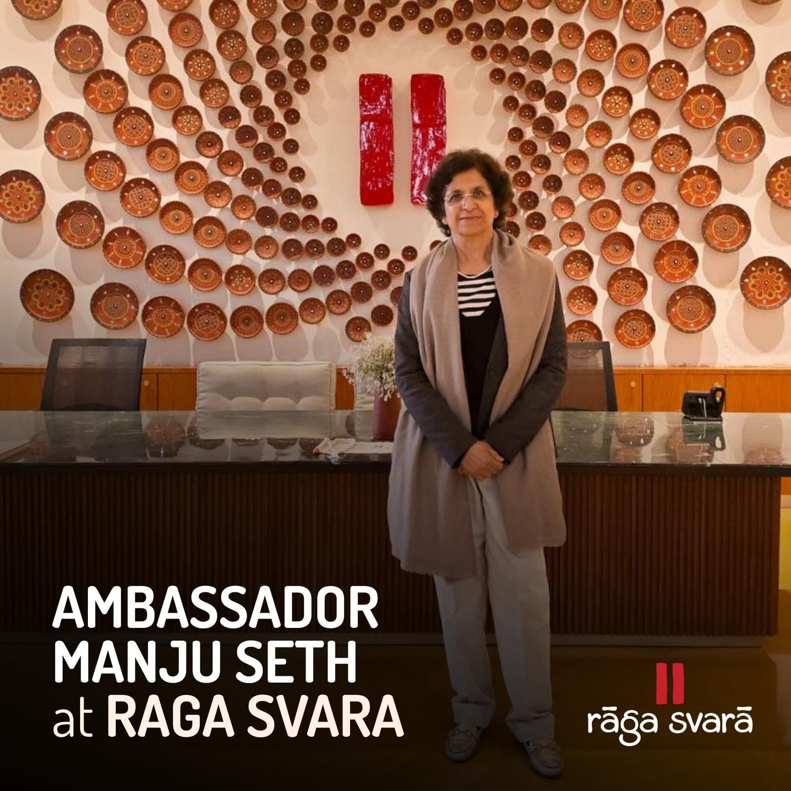 Ambassador Manju Seth at Raga Svara