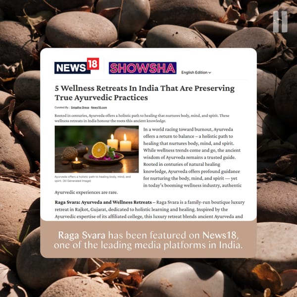 Raga Svara featured in News18
