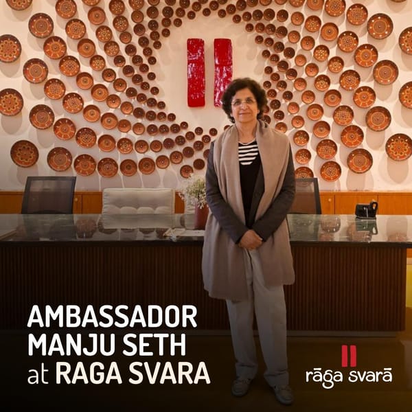 Ambassador Manju Seth at Raga Svara